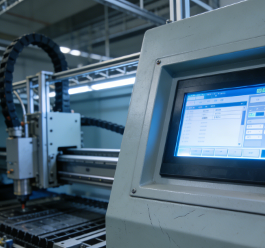 工業(yè)顯示器在智能模板機中的應用