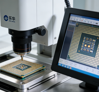 樂華顯示工控一體機芯片封裝AOI中的應用