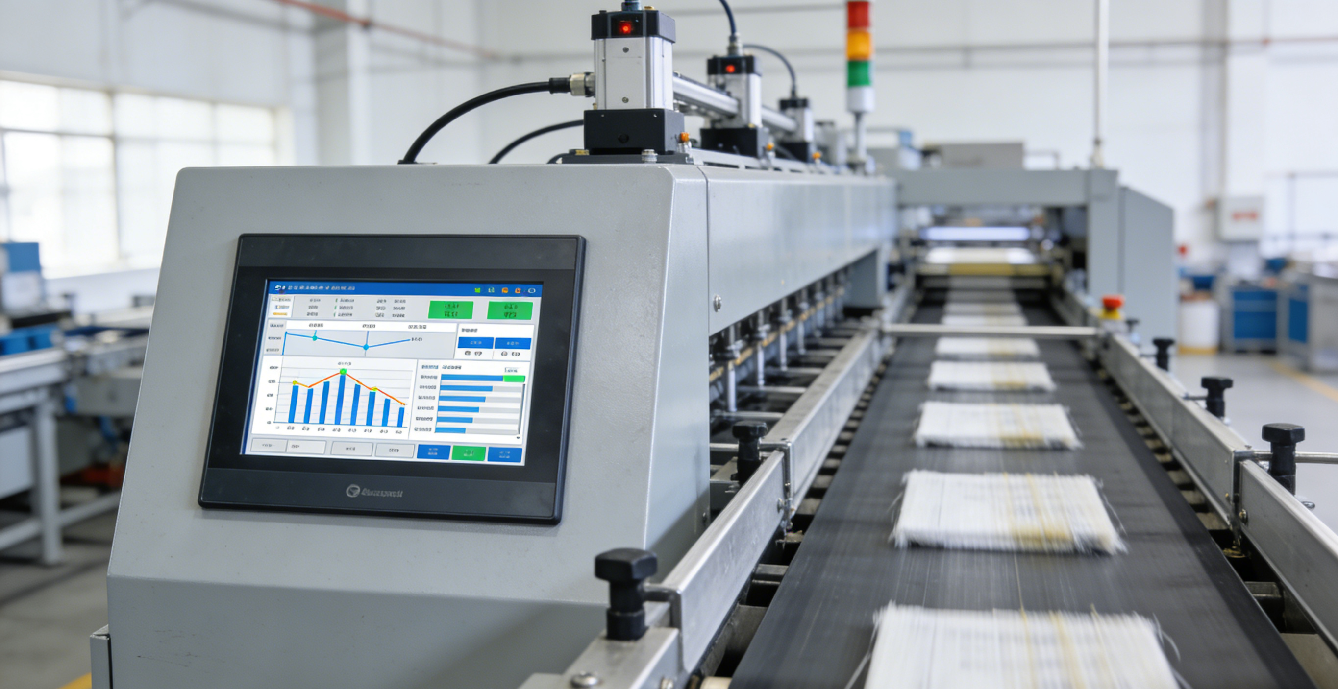 工控觸摸一體機異纖分揀機中的應(yīng)用